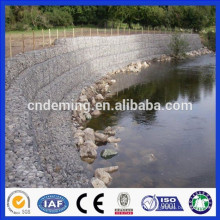 Cage de pierres en gabion galvanisé à chaud à chaud DM avec ISO 9001/2008 à vendre